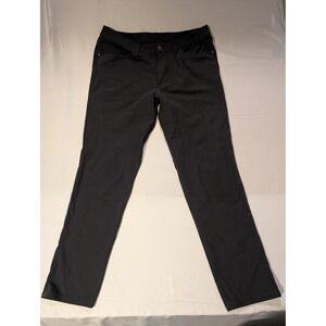 Lululemon Mens 34/30 ABC Commission Gray Tech Pants Stretch Performance Pants
